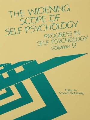 cover image of Progress in Self Psychology, V. 9